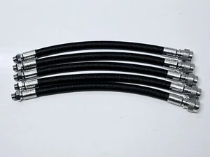 5 Miflex Xtreme Chaqueta Negra 25 cm 3/8" Hombre x BCD Manguera de Inflado de Liberación Rápida - Imagen 1 de 7