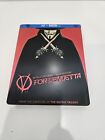For Vendetta   Blu Ray Disc   Limited Steelbook Oop