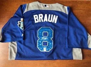 RYAN BRAUN 2102 ALL STAR JERSEY SIGNED JSA/COA SIZE 52 - Picture 1 of 4