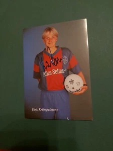 Bayer Uerdingen , D. Krümpelmann , Autogrammkarte, Fussball - Picture 1 of 1