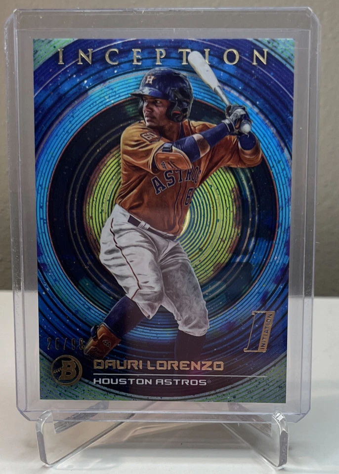 2022 Bowman Inception Dauri Lorenzo blue /99 Initiation Card #33 - Image 1 of 2