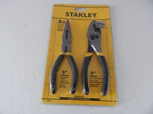 Stanley 84-212 2 PCS Pliers Set New - Picture 1 of 3