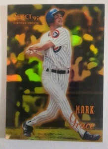MARK GRACE 1995 SELECT CERTIFIED MIRROR GOLD #90 CHICAGO CUBS - Picture 1 of 2