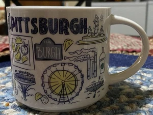 Tazza Starbucks 2021 Pittsburgh 14 oz Been There - Foto 1 di 6