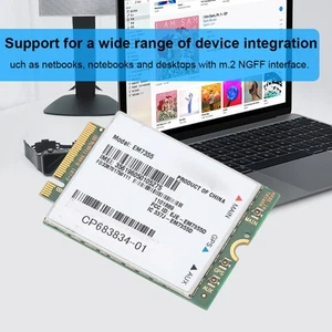 For Sierra Wireless Airprime Em7355 100Mbps Notebook Built In 4G Lte Modul DE - Bild 1 von 9