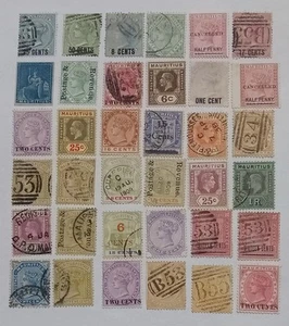 Timbres Colonies Britanniques Maurice - Imagen 1 de 2