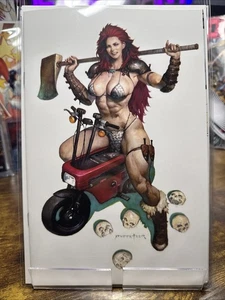 SONJA REBORN #2 PUPPETEER LEE 616 COMICS Virgin Variant LTD 500 EXCLUSIVE - Picture 1 of 2