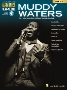 Muddy Waters Harmonica Play-Along Vol 17 Harp Sheet Music Song Book Online Audio - Picture 1 of 1