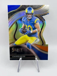 Cooper Cup - 2023 Panini Select #284 Blue & Orange Prizm Die-Cut /35 Rams SSP - Foto 1 di 3