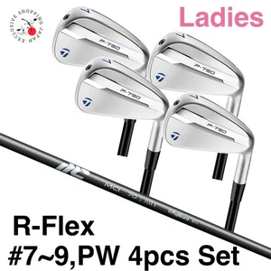 Taylormade P790 Summer Blue Iron 4p Set Ladies #7~PW R-Flex New MCI 50 Graphite - Picture 1 of 6