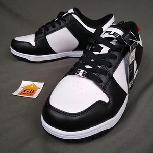 FUBU Men’s Icon Low-Top Black White Sneakers, Eva Foam Insole, Size 10.5 - Picture 1 of 10