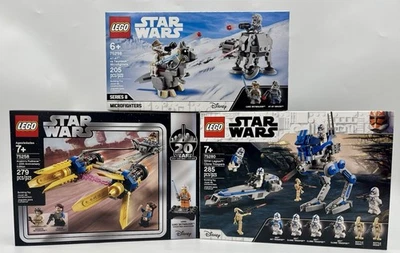 Star Wars impresionante trío LEGO - 75298, 75258 y 75280 - Anakin, Clone Troopers Foto 1 de 4