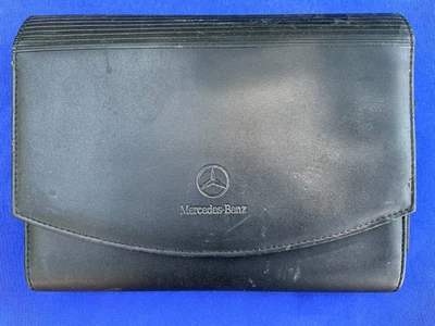 2004 Mercedes W163 ML350 ML500 ML 350 500 Class Owners Manual Set Black Case OEM - Image 1 of 4