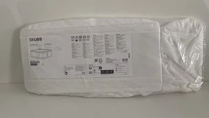 IKEA SKUBB Storage case, white, 43x53x19 cm new under bed Wardrobe Storage box - Picture 1 of 3