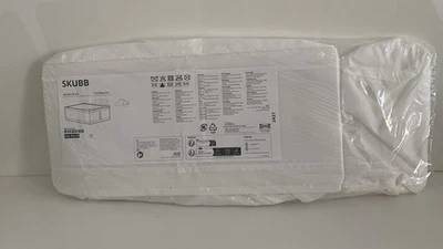 IKEA SKUBB Storage case, white, 43x53x19 cm new under bed Wardrobe Storage box - Image 1 of 3