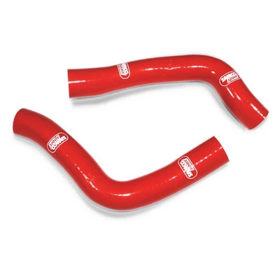 Mangueras de rueda Samco rojas aptas para mangueras de rueda Aprilia 750 Dorsoduro solo 2007-2017 - Imagen 1 de 4