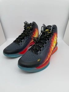 Under Armour Curry 1 Retro "Curry Jam" Flame Basketballschuhe Herren Größe 12 Neu - Bild 1 von 9