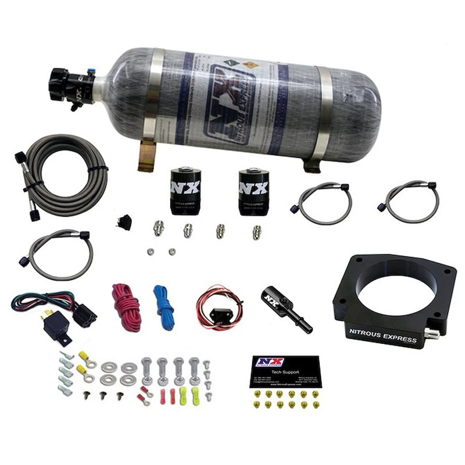 Nitrous Express 20953-12 Ford GT350 5.2L Nitrous Plate System Incl. All System C Foto 1 de 1