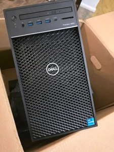 Dell Precision 3650 Tower i7-11700F 32GB 512GB SSD DUAL Quadro T1000 CAD PC - Picture 1 of 5