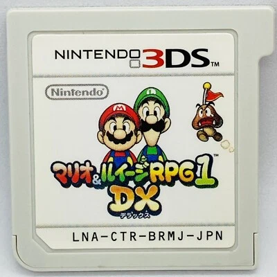 Nintendo 3DS Mario & Luigi Superstar Saga + Bowsers Minions RPG 1 DX Japan Games - Image 1 of 2
