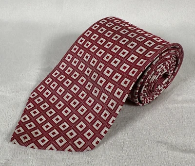 Brooks Brothers Makers Tie 100% Silk Woven in Italy Made USA W 3 7/8 L 60 1/8 - Image 1 of 4