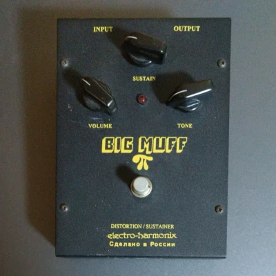 Electro-harmonix electro-harmonix BIG MUFF pi nero russo usato Giappone - Immagine 1 di 4