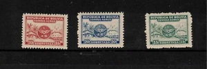 BOLIVIA - 1928 Aereo Boliviano airmails #C8-10 - VF MNH - Picture 1 of 2