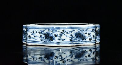 China Old Hand Painting Blue And White Hollowed Out Phoenix Pattern Tea Plate  • 0.81£