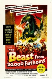 The Beast From 20 000 Fathoms 1953 Movie Poster - Picture 1 of 1