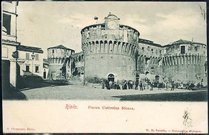 1900 - Riolo - Piazza Caterina Sforza - Foto 1 di 1