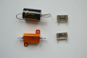 Leak Transcription Turntable Repair Service Parts Kit Safety Capacitors+Resistor - Picture 1 of 8