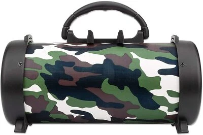  Manhattan Sound Science Bluetooth®-Lautsprecher mit Tragegriff Camouflage  - Bild 1 von 4