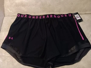 Under Armour Play Up 3.0 Heatgear Shorts 1360940-007 Damen Gr. 2XL (SKU281) - Bild 1 von 4
