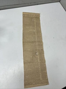 VINTAGE NEWSPAPER CLIPPING THE ARGUS ALLIES DIARY OF THE WAR WW1 MILITARY 1918 - Picture 1 of 6