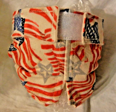 Female Dog Puppy Pet Diaper Washable Panties Sanitary Underwear FADED GLORY XXXS - Image 1 of 4