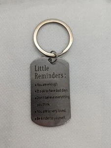 Llavero Little Reminders para salud mental, regalo, amistades (P40) - Imagen 1 de 3