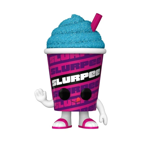 Funko POP! Ad Slurpee Icon #89 Blue Raspberry Glitter Vinyl Figure 7/11 Exclusiv Cover