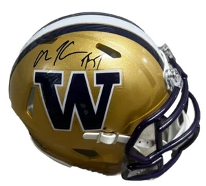 OLIN KRUETZ signed (WASHINGTON HUSKIES mini football helmet BECKETT BAS BP59096 - Picture 1 of 2