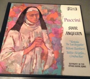 PUCCINI: Suor Angelica - V. De Los Angeles - W/ Libretto Box Set-Capital-GAR711 - Picture 1 of 4