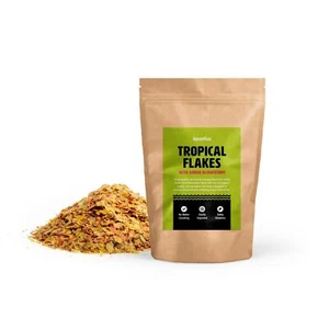 iQuatics Nutritional Tropical Fischfutterflocken mit Zusatz gefriergetrockneter Blutwurm - Bild 1 von 13