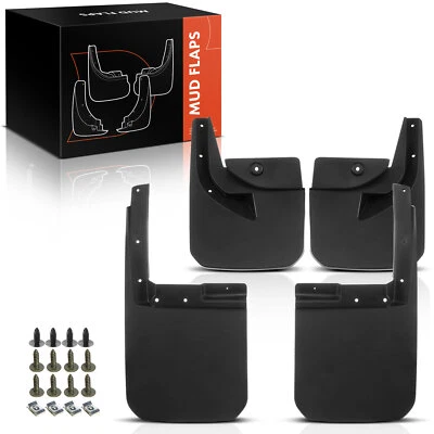 4x Guardabarros guardabarros delanteros y traseros para Jeep Wrangler JL 2019-2025 Foto 1 de 4