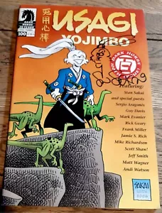 Dark Horse 2007 Usagi Yojimbo #100 Stan Sakai Signed doodle UNGRADED GEM RARE - Picture 1 of 16