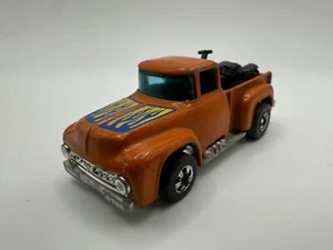 Vintage Hot Wheels - Orange '56 Ford Hi-Tail Hauler Pickup w/ Motorcycles - Picture 1 of 6