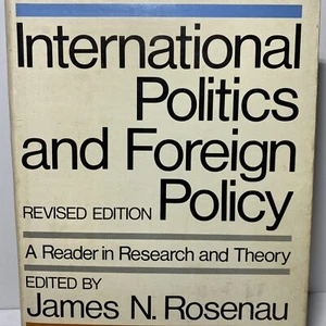 International Politics and Foreign Policy: Research and Theory 1979 HC DJ - Picture 1 of 12