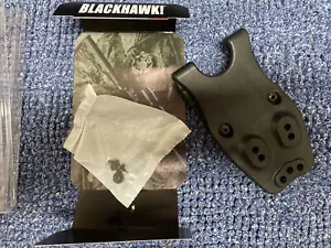 BlackHawk 44H901BK Jacket Slot Belt Loop w/Duty Holster Screws black color - Picture 1 of 8