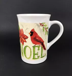 Taza de café/té Royal Norfolk Holiday NAVIDAD Cardinal NOEL ¡USADA EN EXCELENTE ESTADO! 9-10 fl oz - Imagen 1 de 7