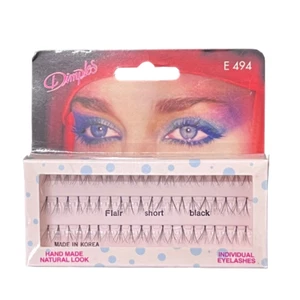 Dimples Hand Made Washable Natural Look Individual Eyelashes - Picture 1 of 1