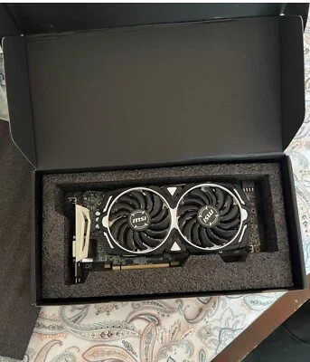 8x MSI Radeon Armor RX 580 4GB GDDR5 Graphics Card (RX 580 ARMOR 4G OC) From NY - Image 1 of 2