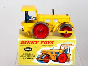 FRENCH DINKY No.90A RICHIER DIESEL ROLLER VN MIB - Bild 1 von 15
