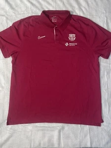 Nike Men's Basketball FC Barcelona Team Polo CW5301-620 - Picture 1 of 6